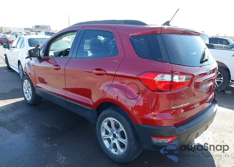 2019 Ford Ecosport Se из США, поврежденный, VIN MAJ3S2GE6KC293205